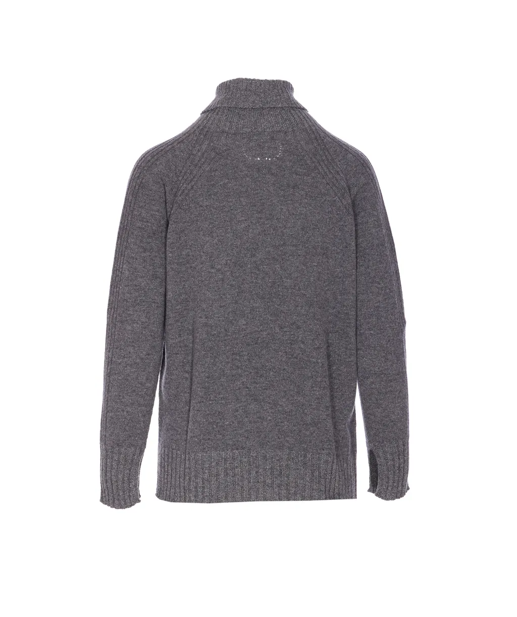 Twinset Long-Sleeved Turtleneck Jumper