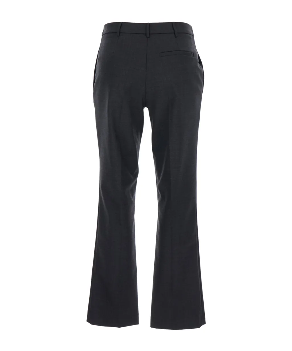 Merci Belted Straight-Leg Pants