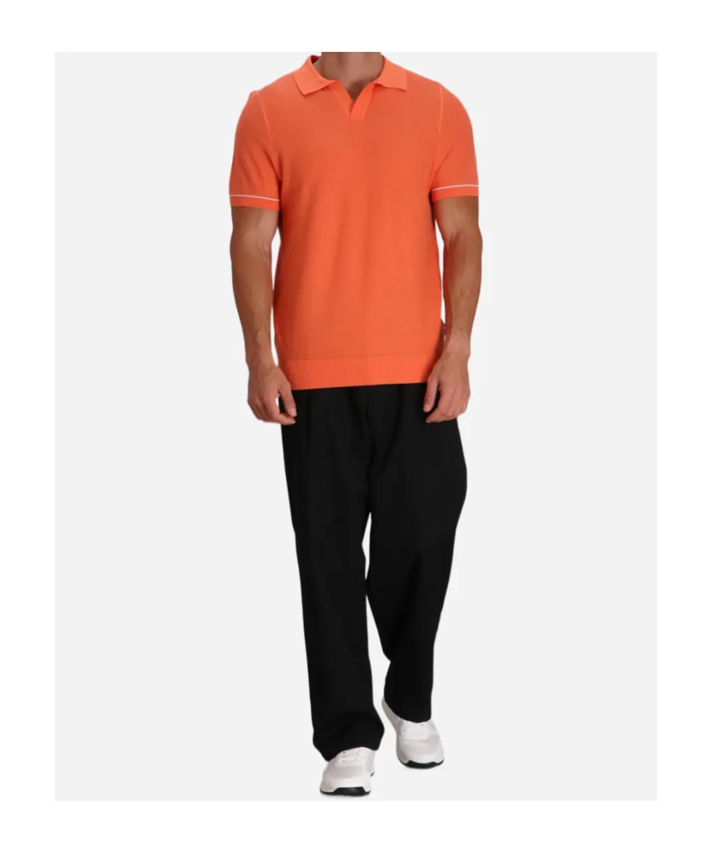 Johnny-Collar T-Shirt