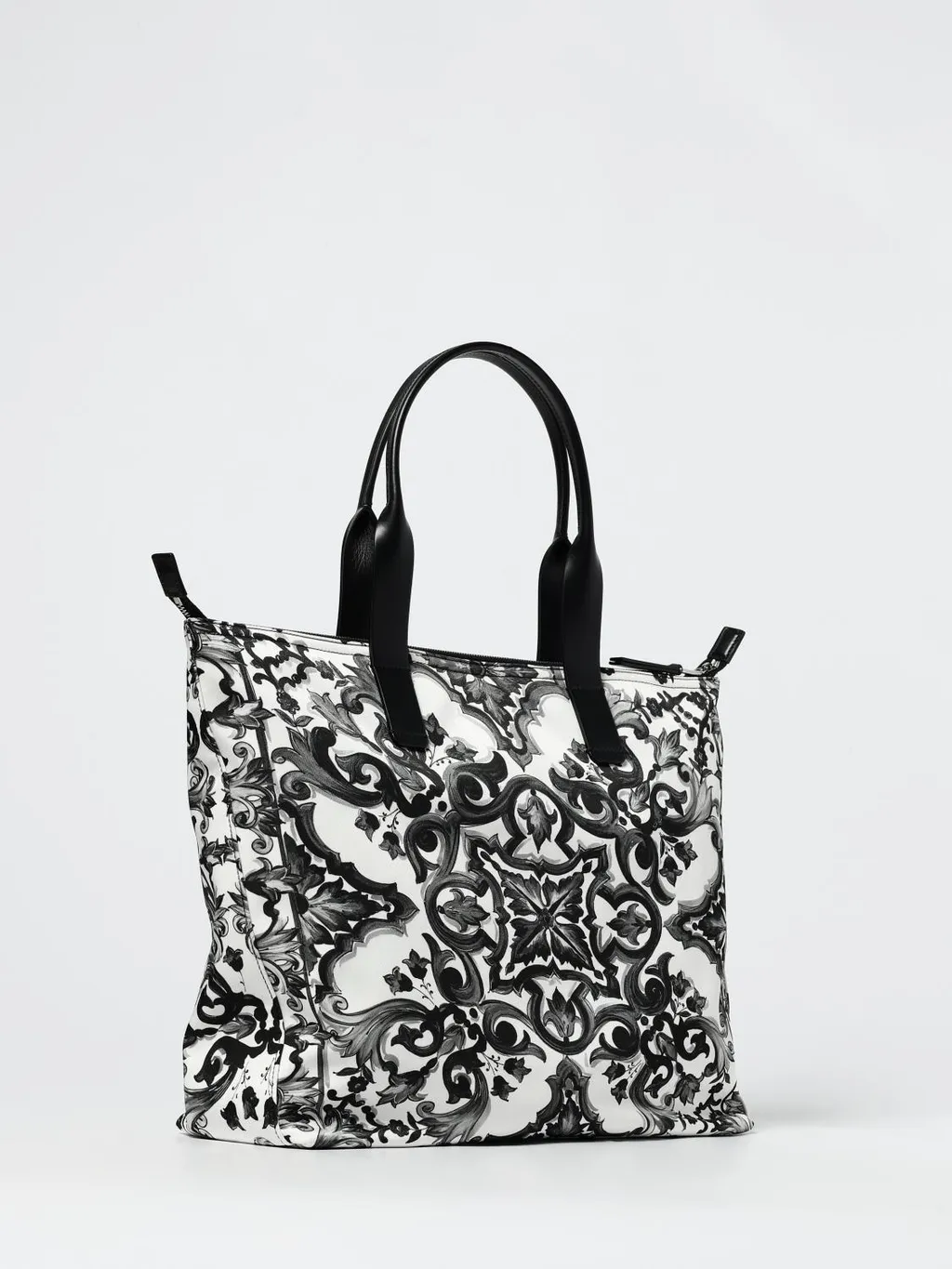 Dolce & Gabbana Majolica Printed Shopping Bag