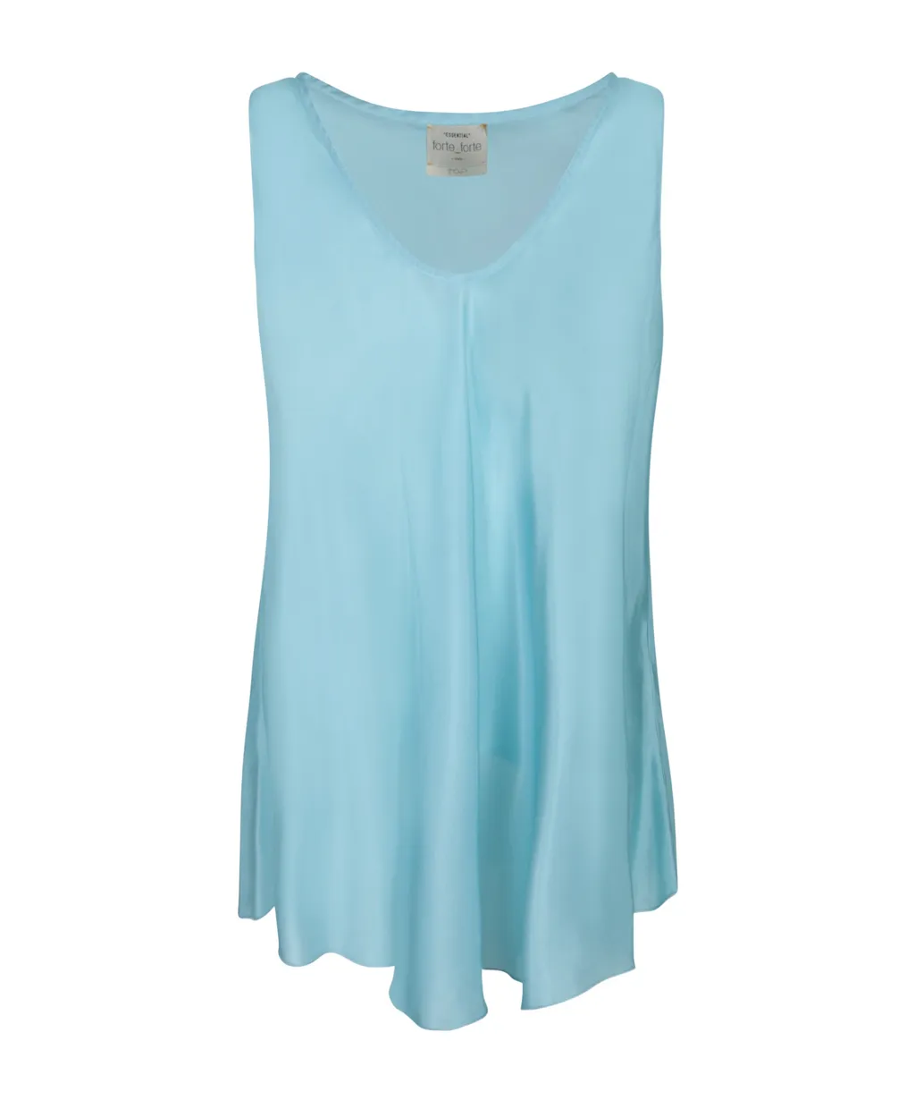 Forte Forte Asymmetric Silk Top