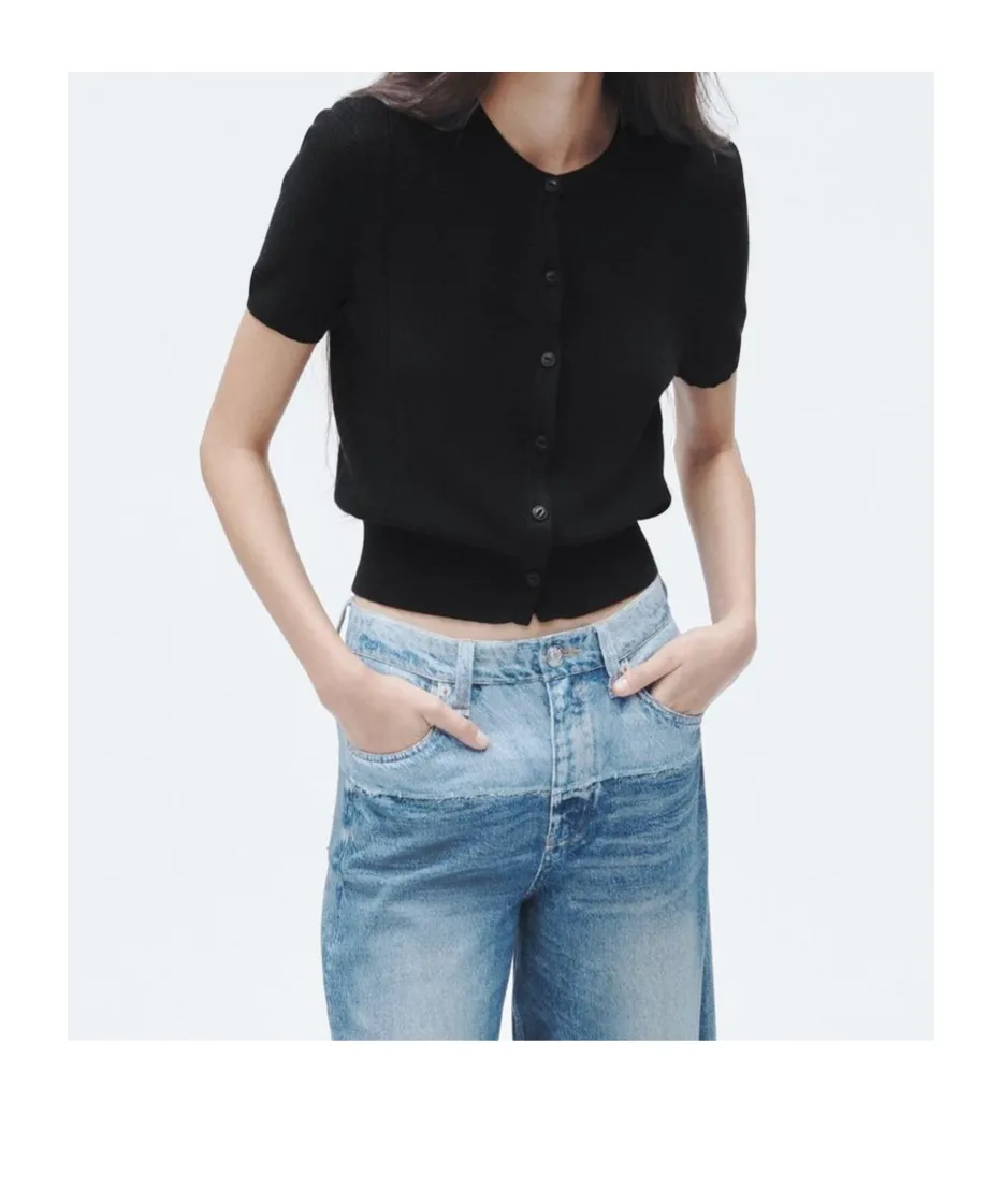 Single-Breasted Cardigan