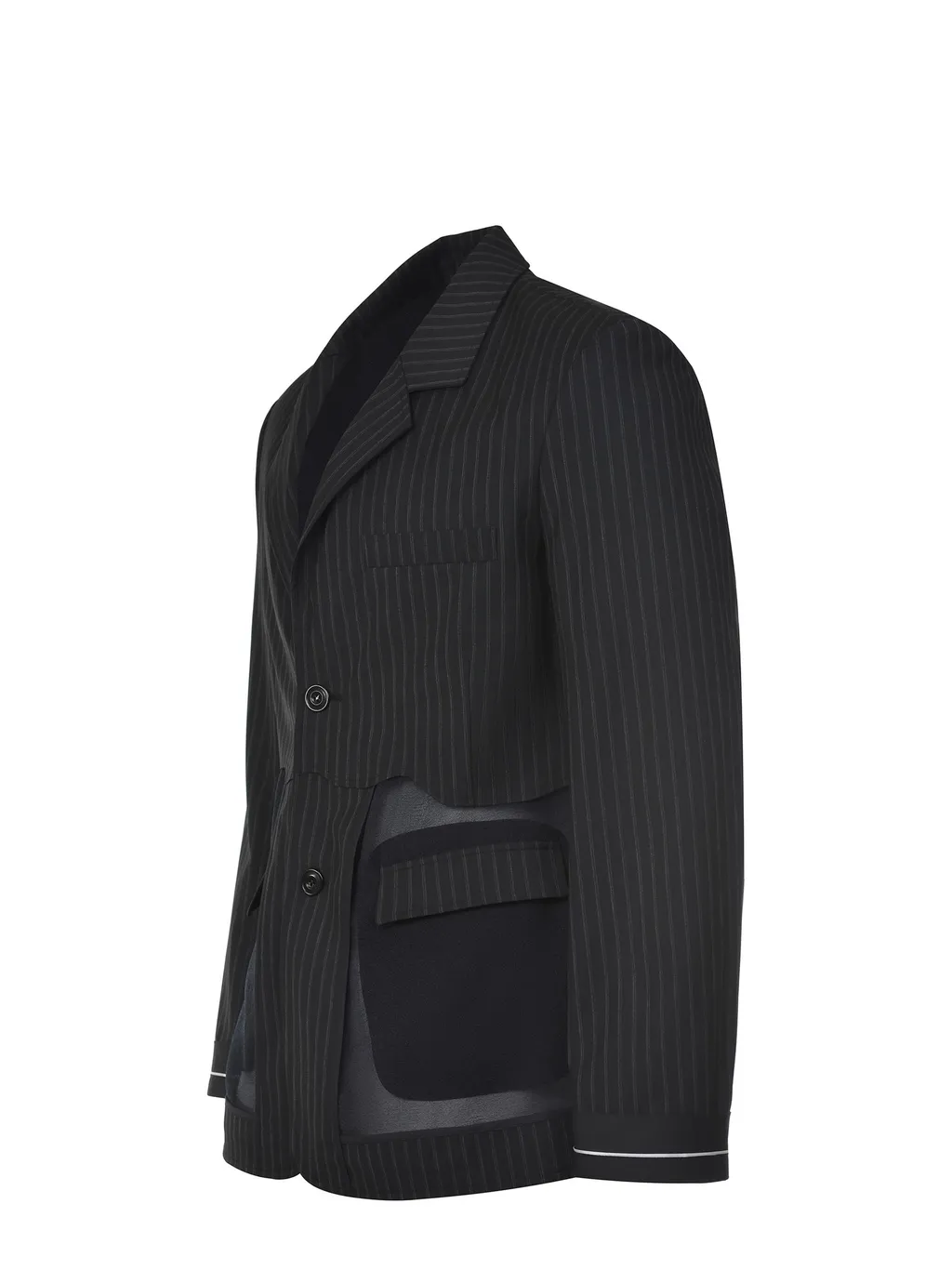 Striped Suit Jacket