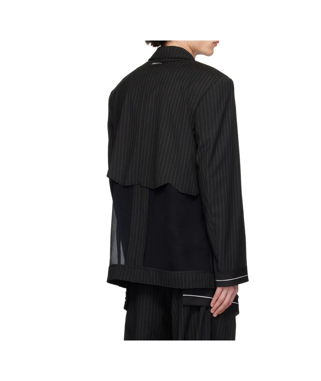 Striped Suit Jacket