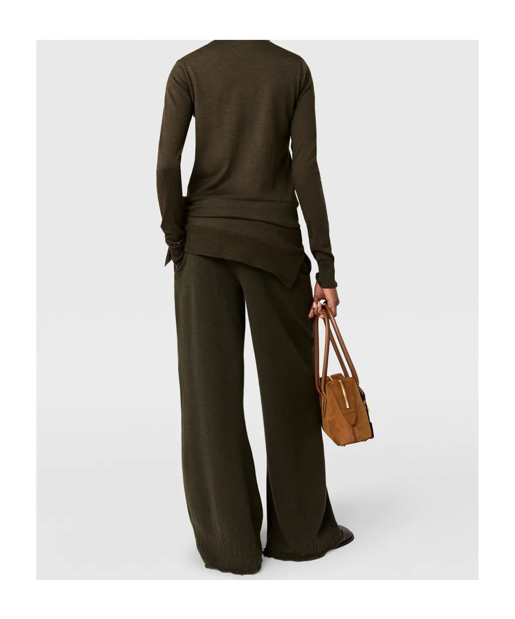Stella Mccartney Tie-Front Crewneck Jumper