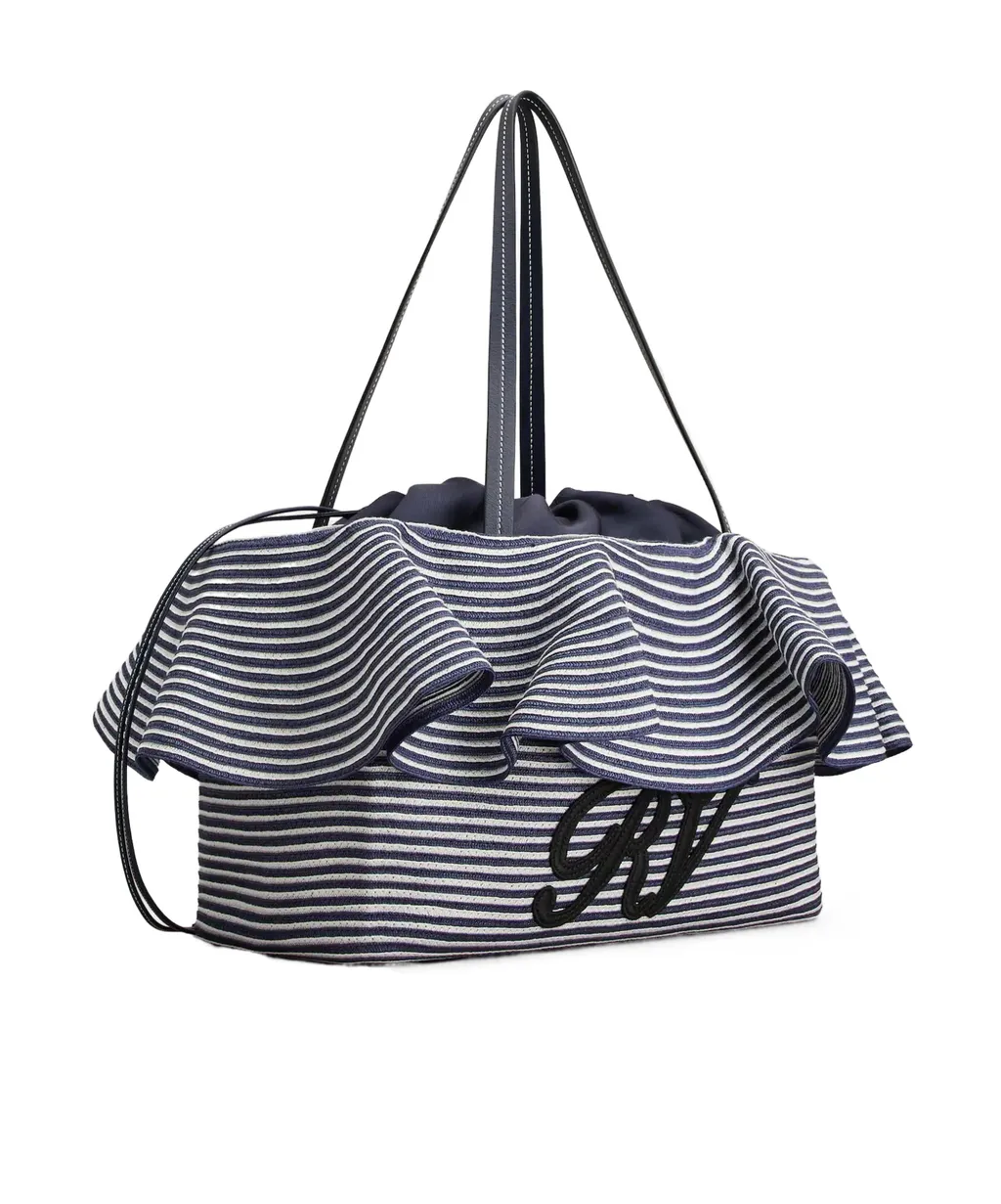 Medium Shopping Bag In Raffia
