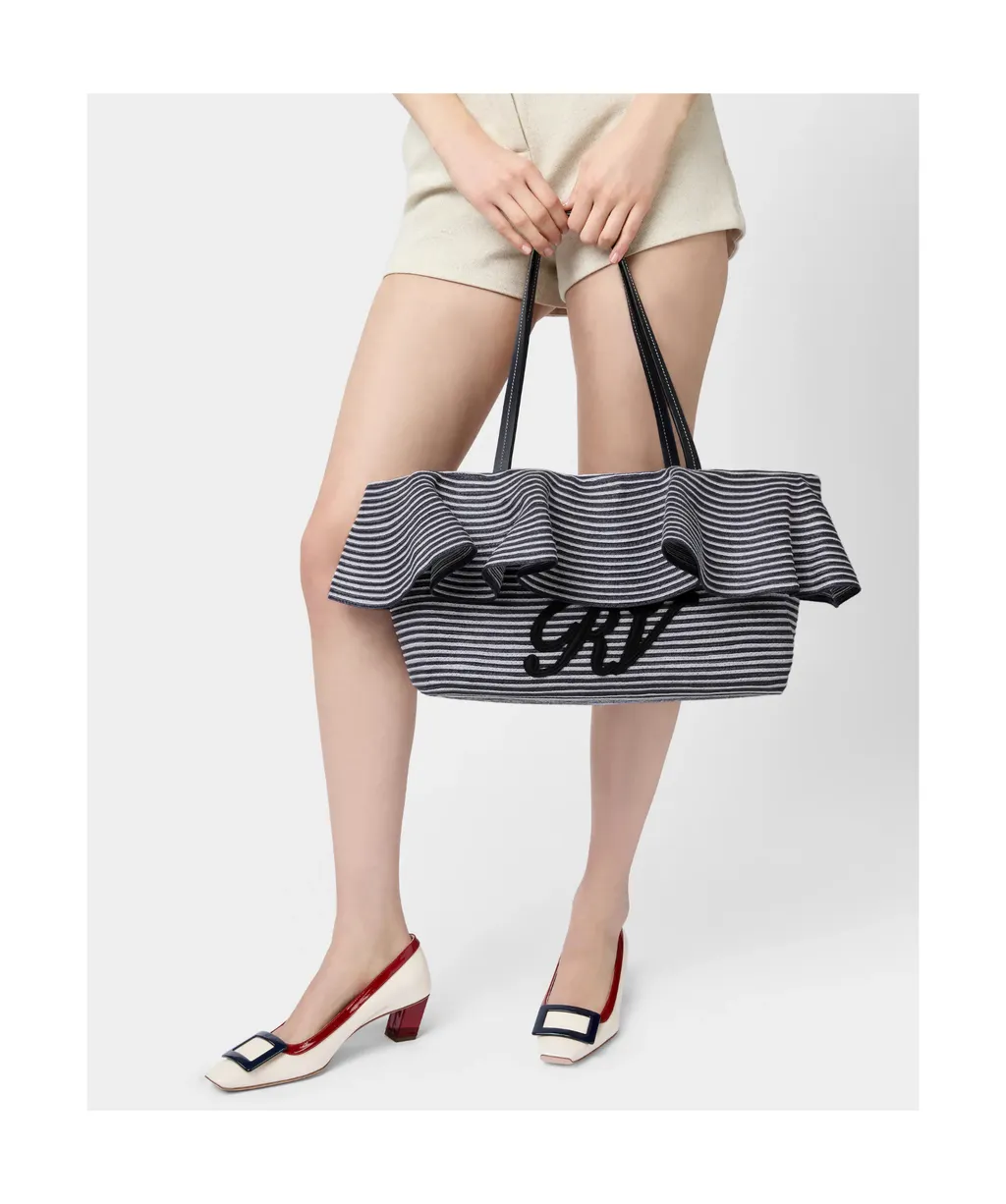 Medium Shopping Bag In Raffia