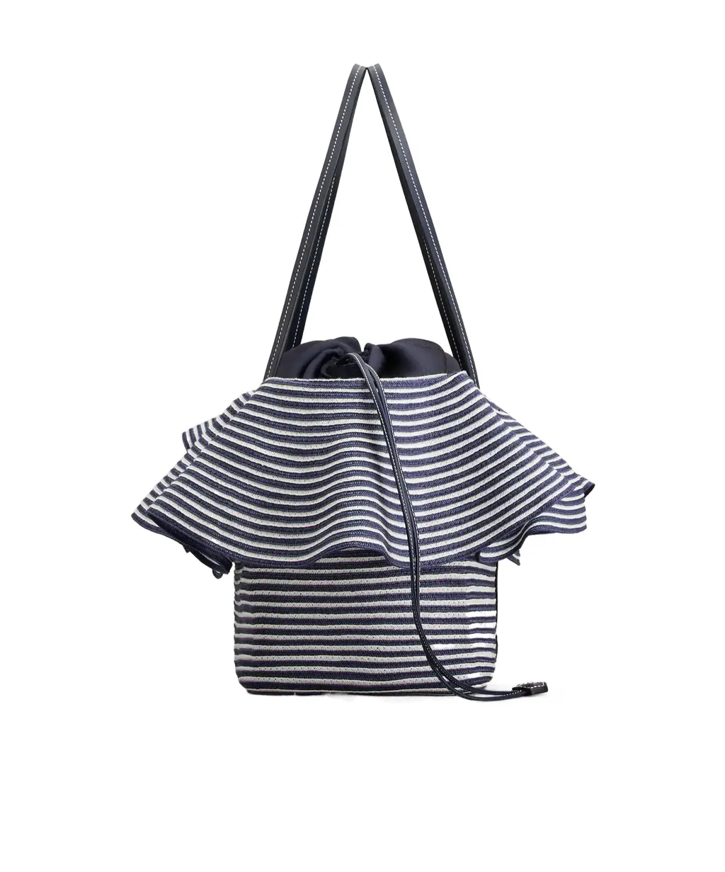 Medium Shopping Bag In Raffia