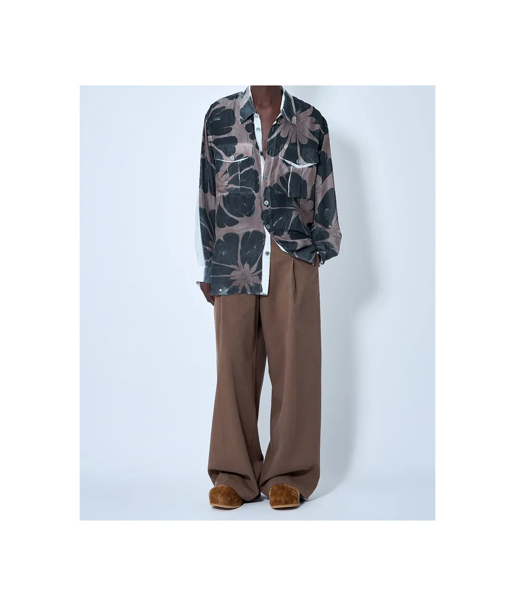 Floral Silk Shirt