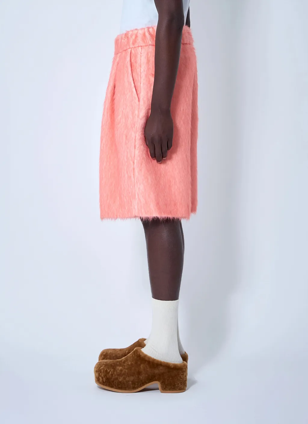 Dries Van Noten Brushed Knee-Length Shorts
