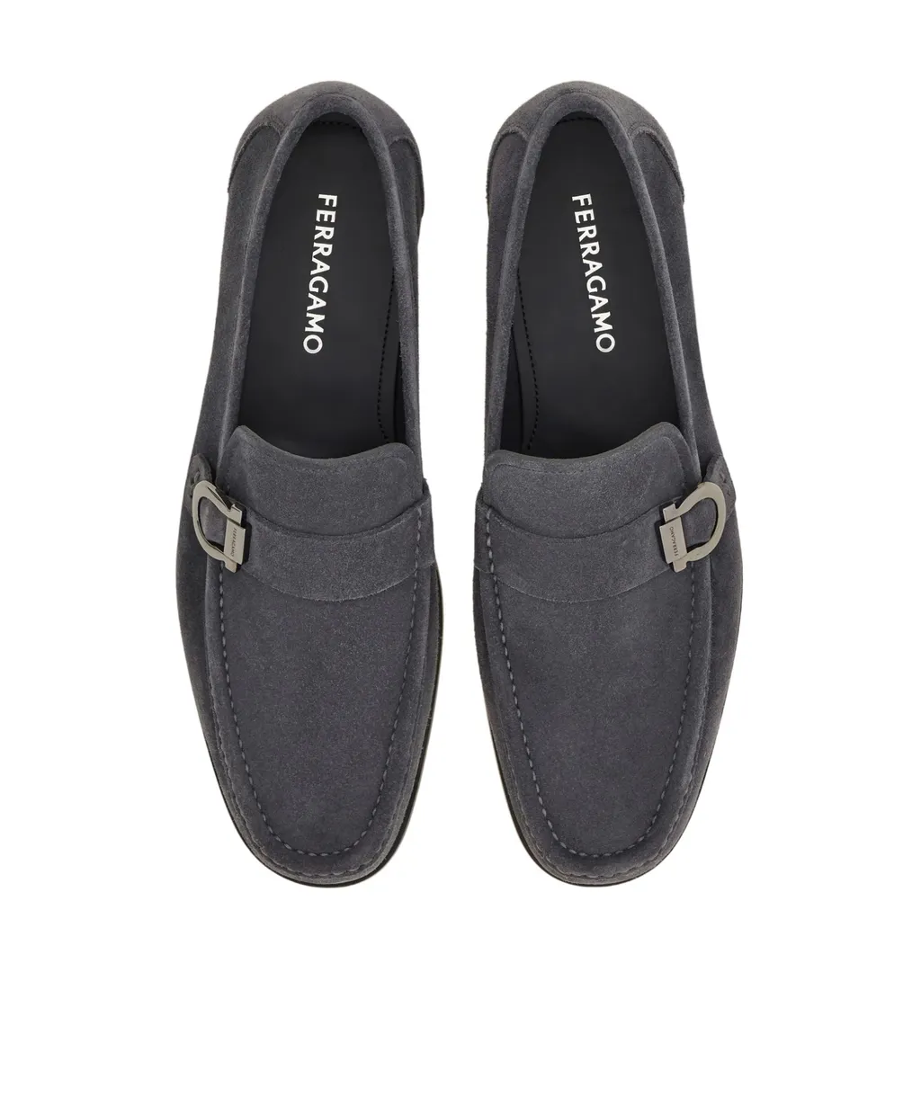 Loafer With Gancini Ornament