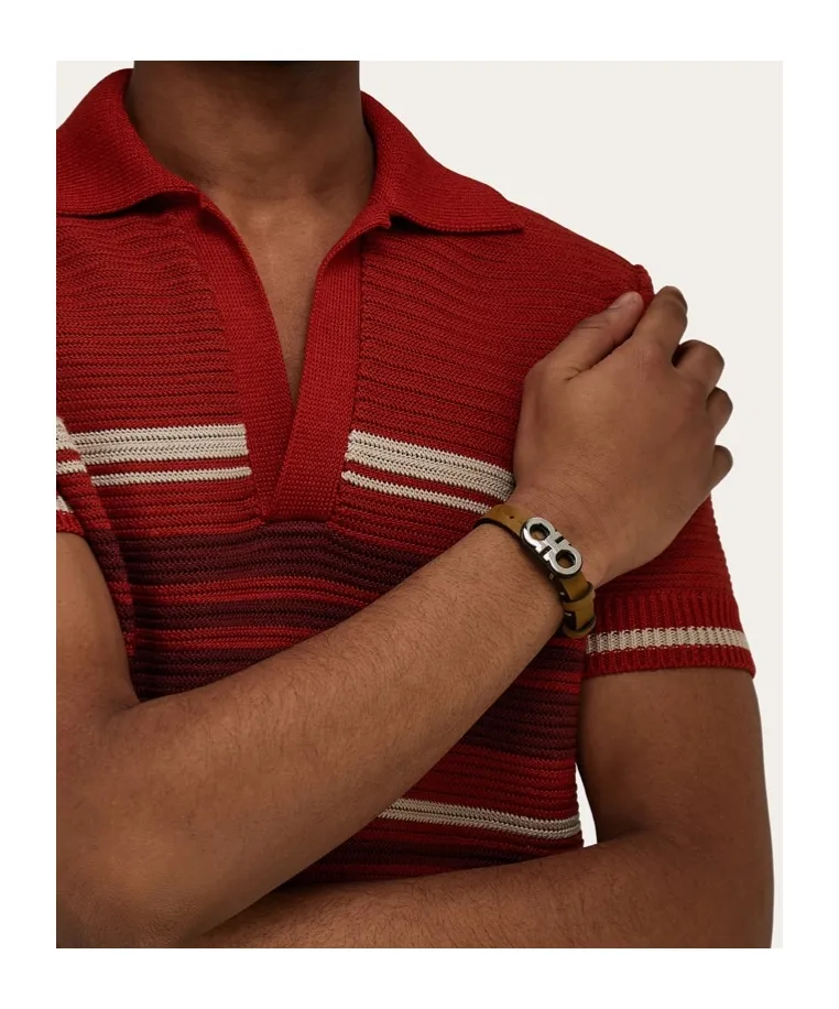 Double Gancini Bracelet