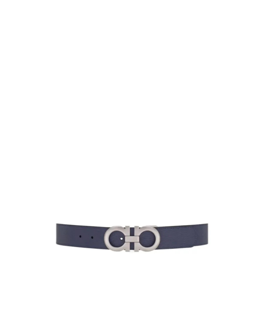 Reversible And Adjustable Gancini Belt