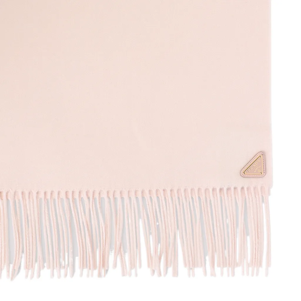Fringed Logo Scarf