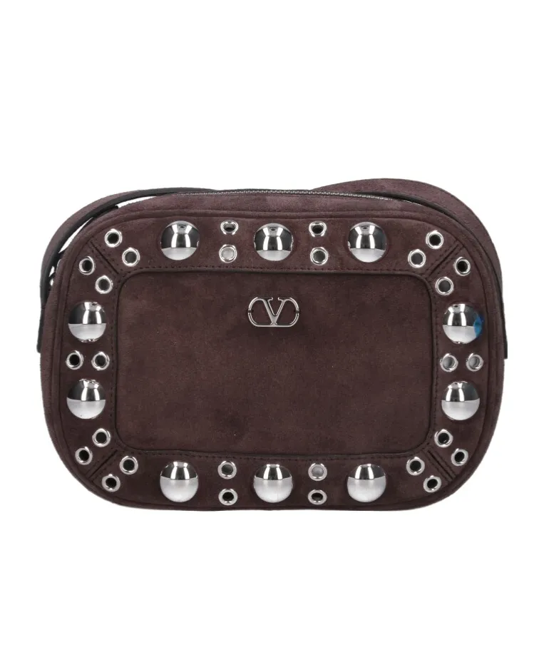Valentino NellcÔTe Vlogo Signature Zip-Up Crossbody Bag