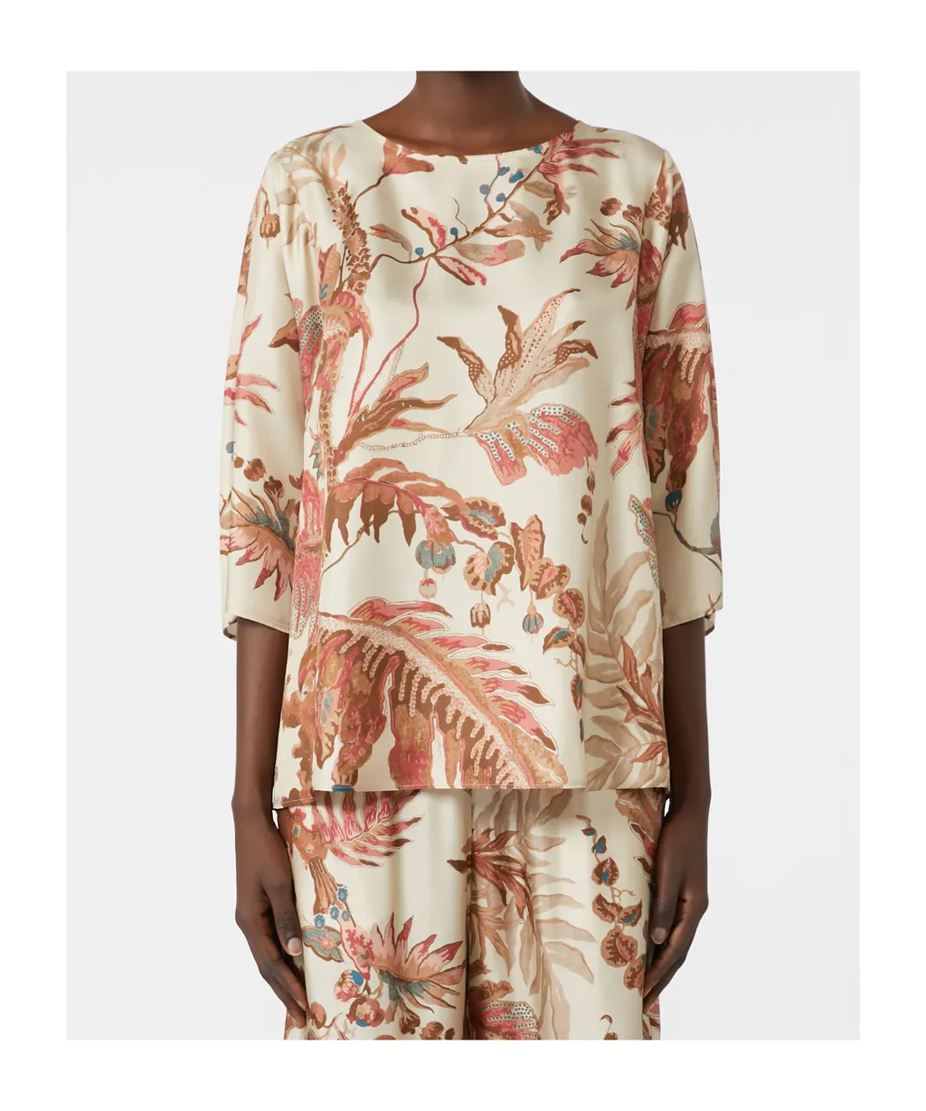 Weekend Max Mara Filippo All-Over Printed Blouse