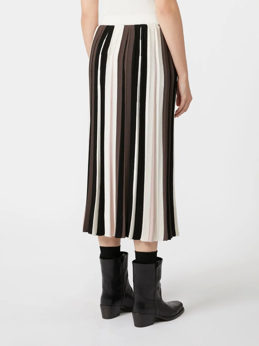 Weekend Max Mara Plissé-Pleated Skirt