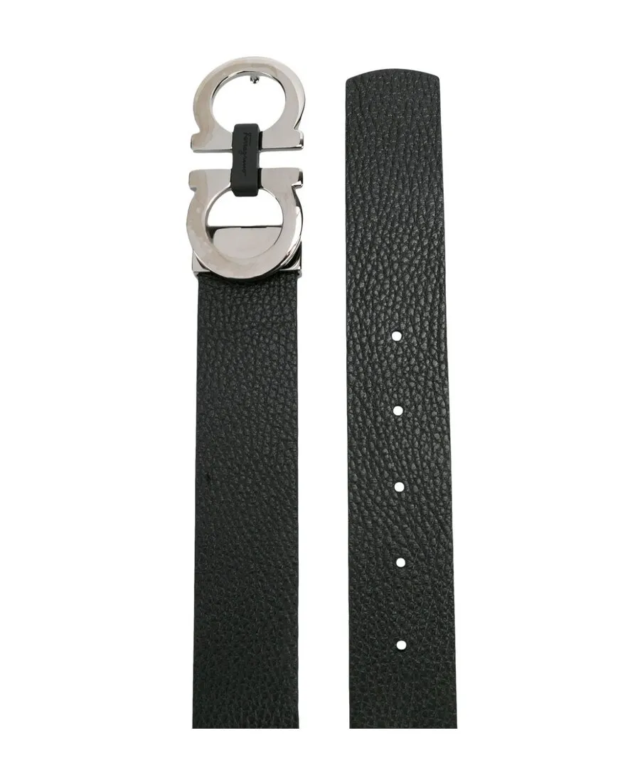 Gancini Double-Sided Buckle Belt
