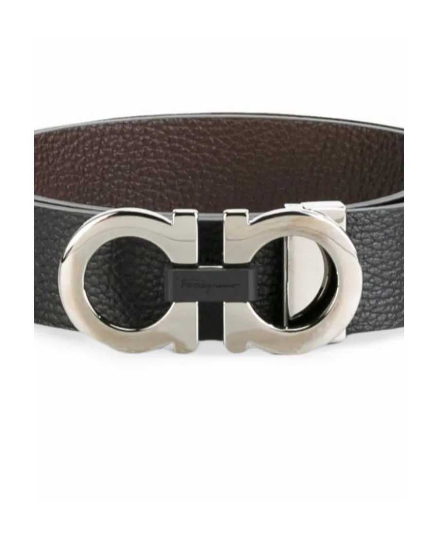 Gancini Double-Sided Buckle Belt