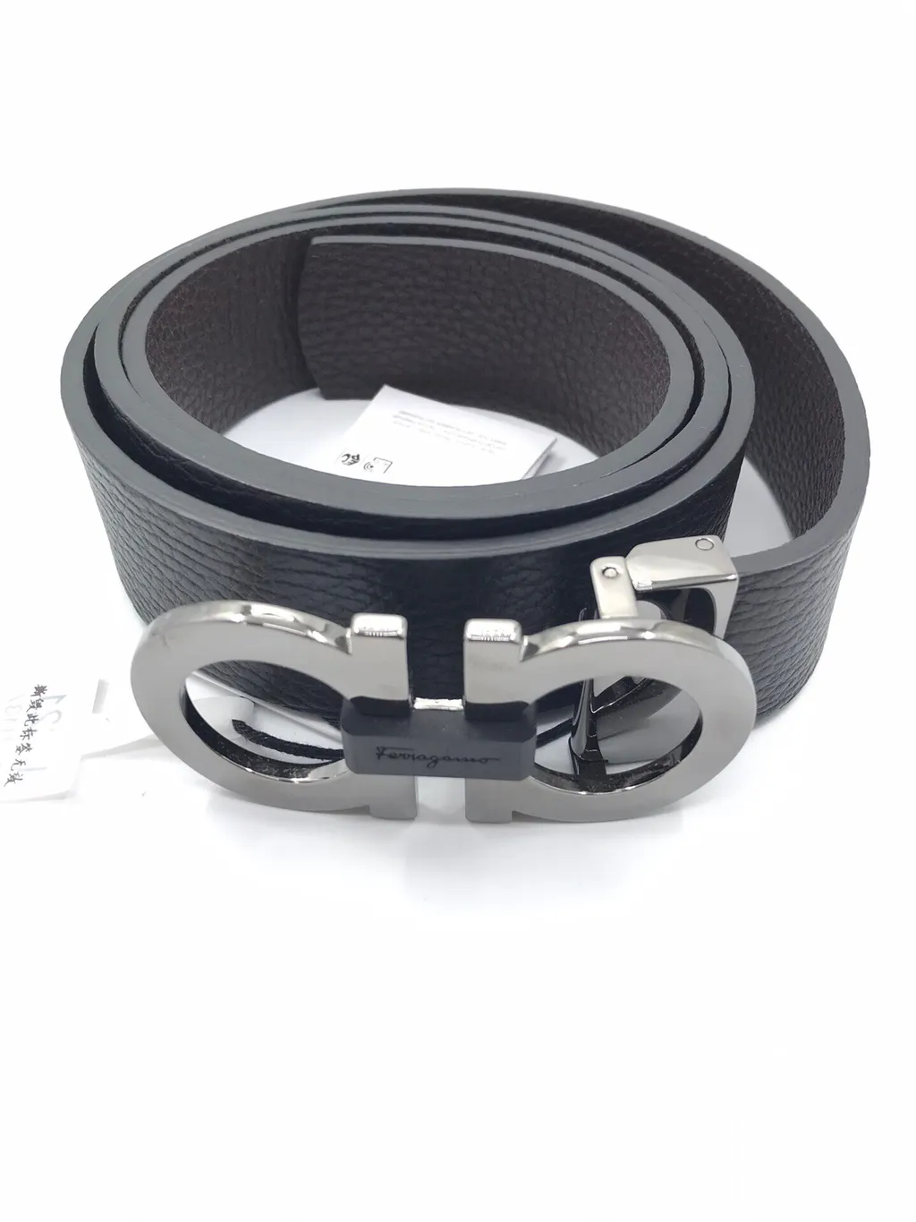 Gancini Double-Sided Buckle Belt
