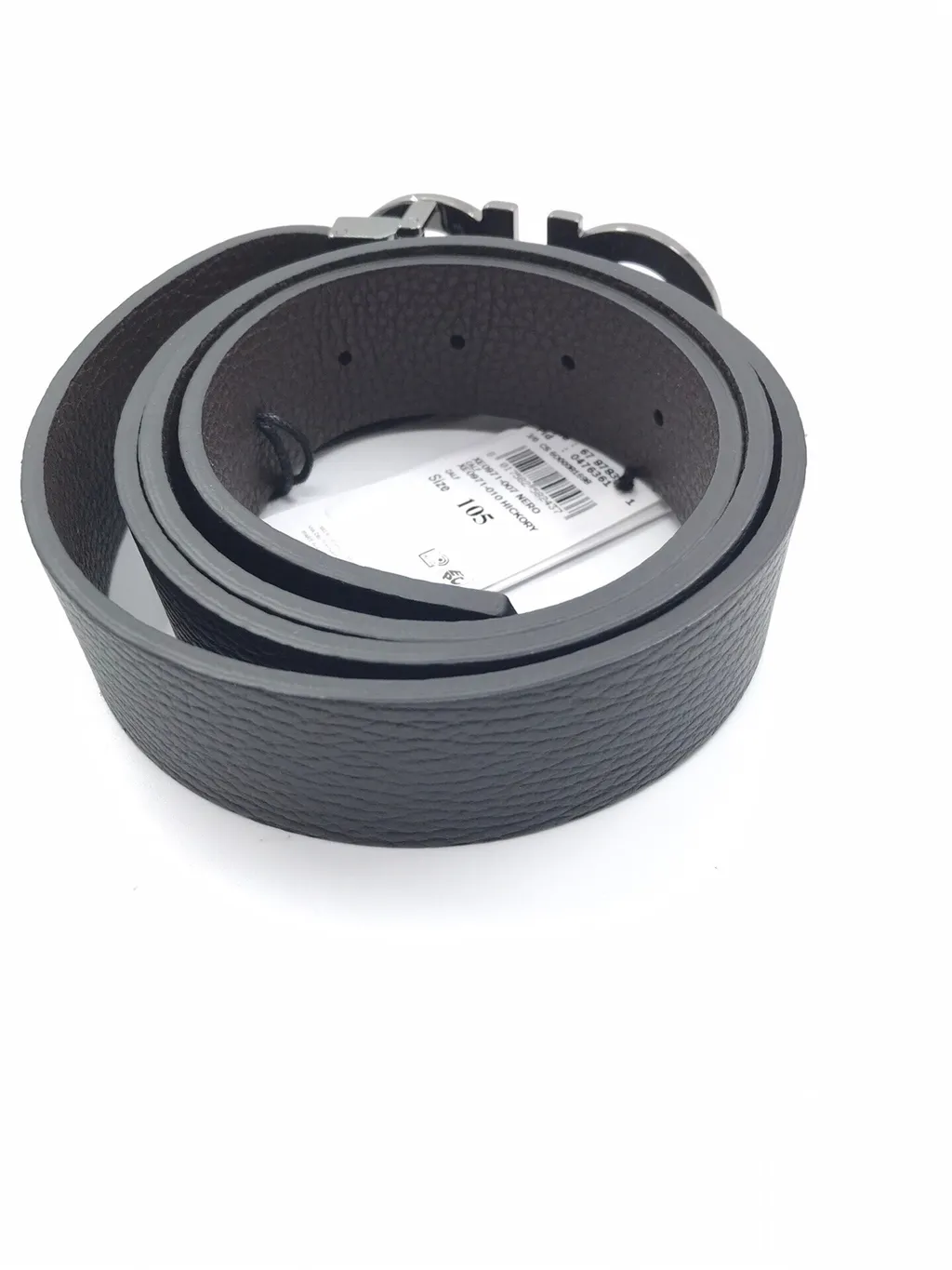 Gancini Double-Sided Buckle Belt