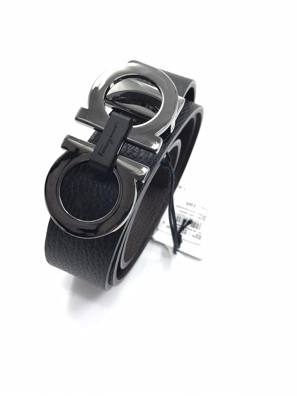 Gancini Double-Sided Buckle Belt