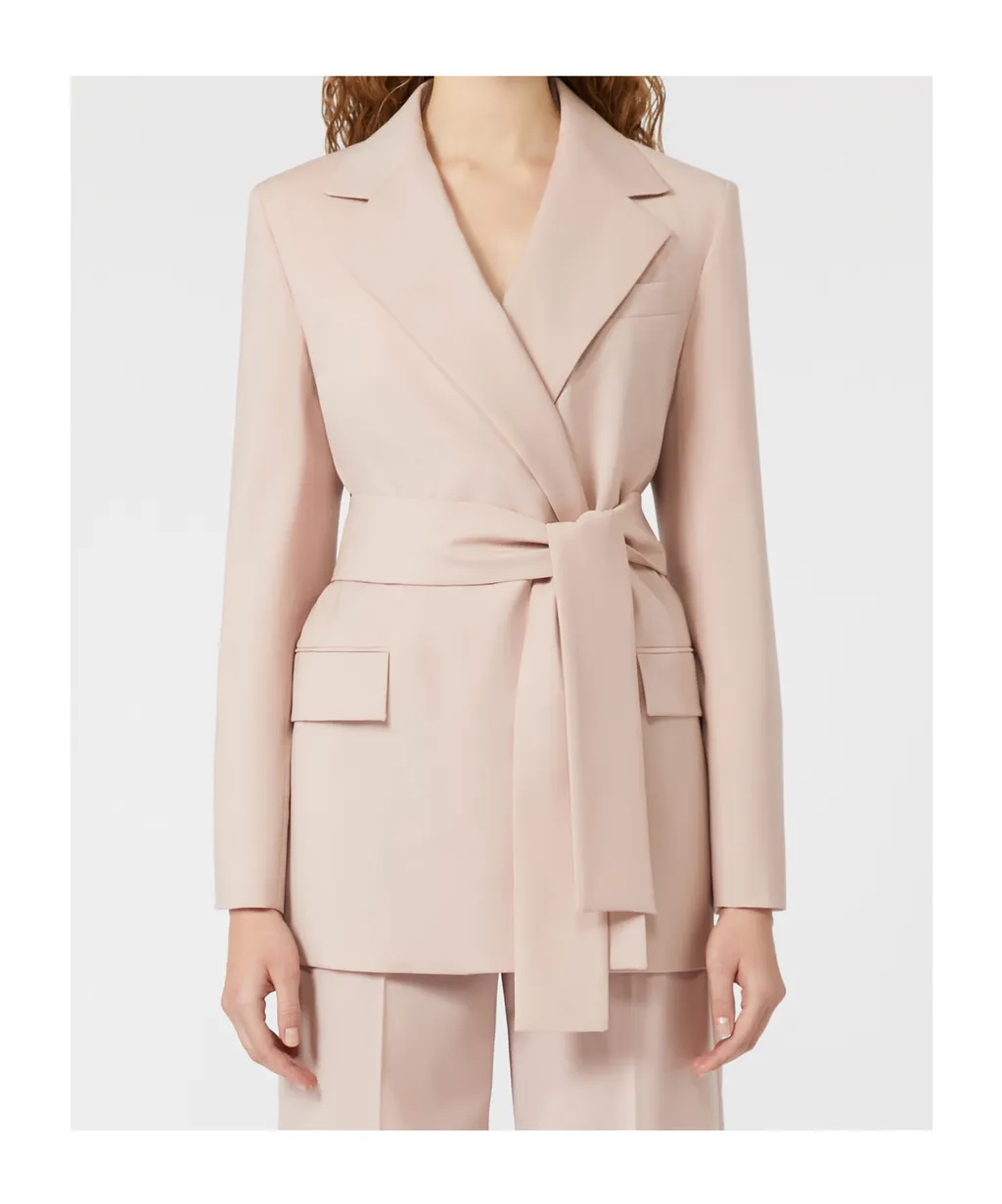 Belted Wool Jacket