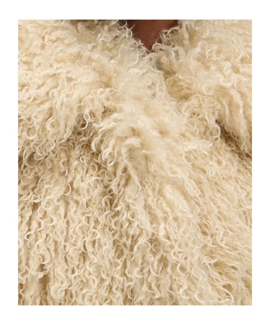 Boss Hugo Boss Faux Fur Cropped Jacket