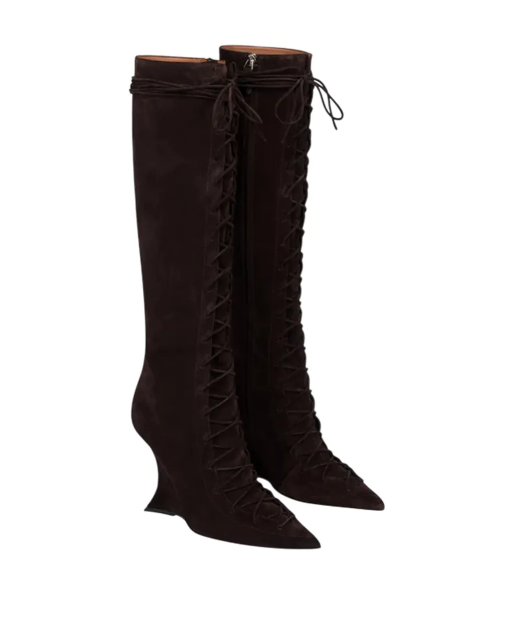 Paris Texas Nina Lace-Up Boots
