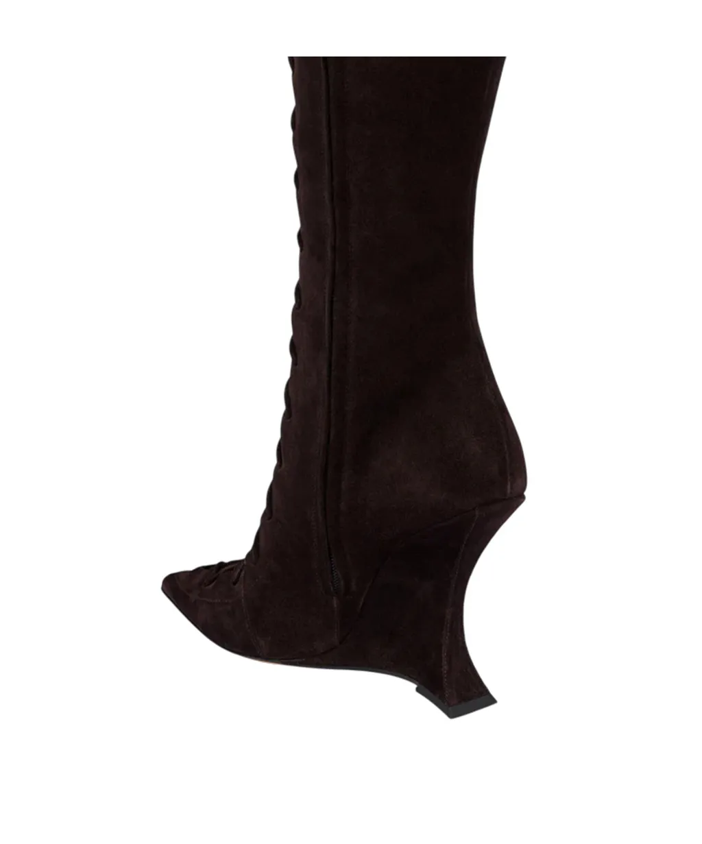 Paris Texas Nina Lace-Up Boots