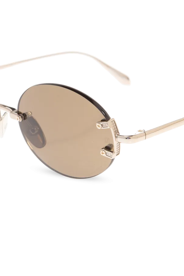 Round-Frame Sunglasses