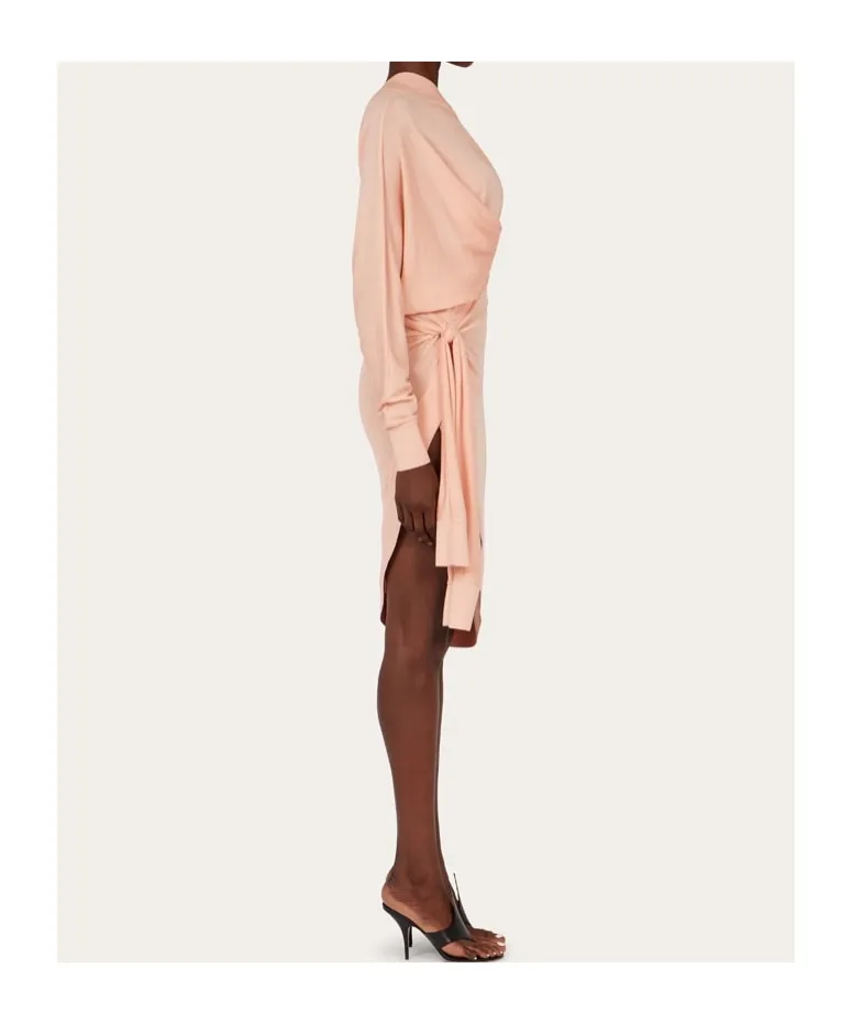 Ferragamo Asymmetric Knitted Dress