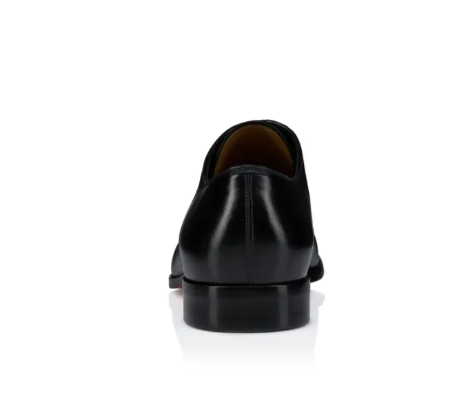 Christian Louboutin Almond Toe Lace-Up Shoes