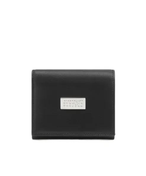 Mm6 Maison Margiela Numbers-Plaque Tri-Fold Wallet
