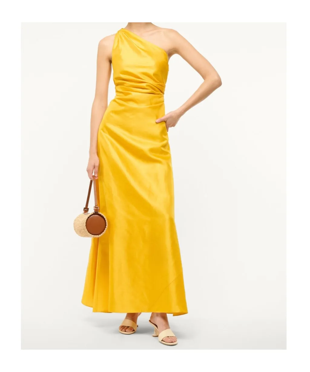 Staud Este Silk Dress