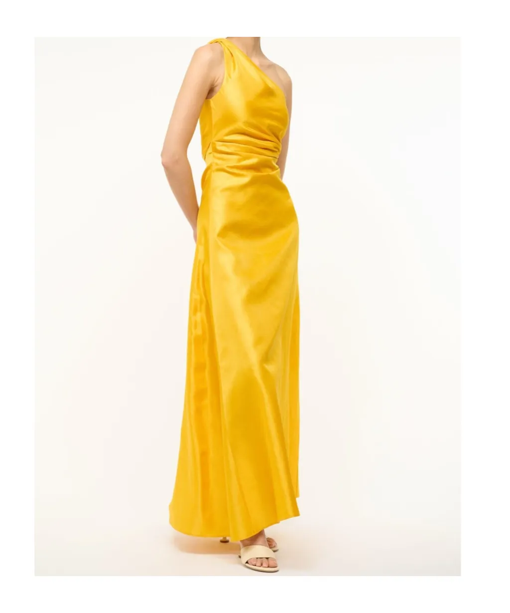 Staud Este Silk Dress