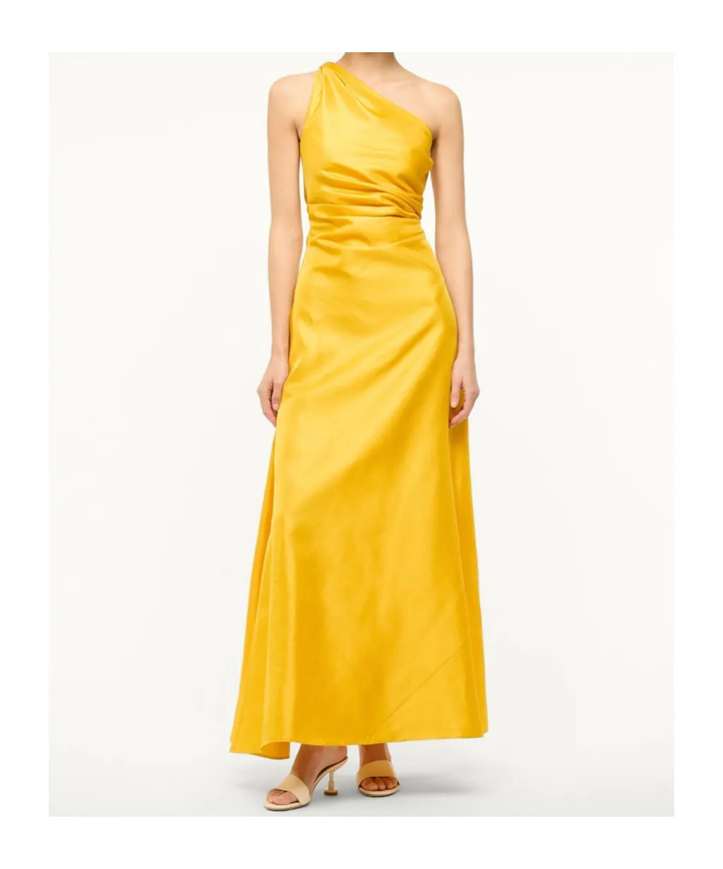 Staud Este Silk Dress