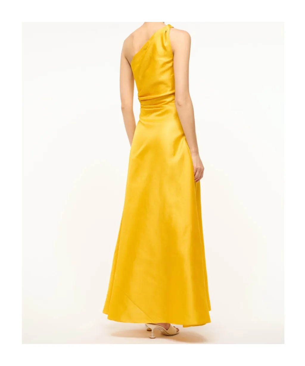 Staud Este Silk Dress
