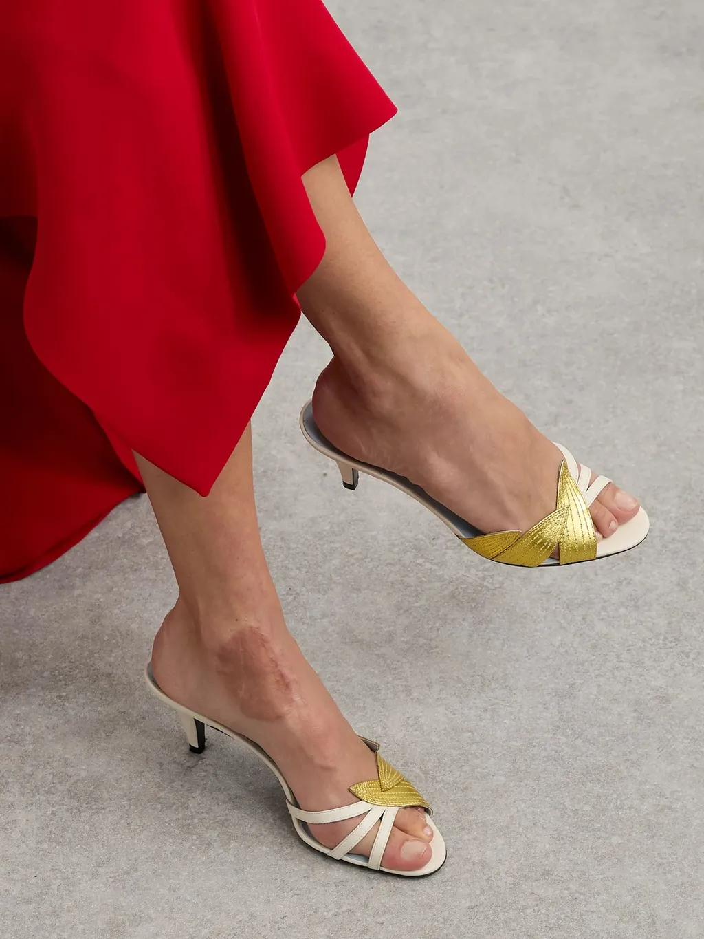 Open-Toe High-Heeled Sandals