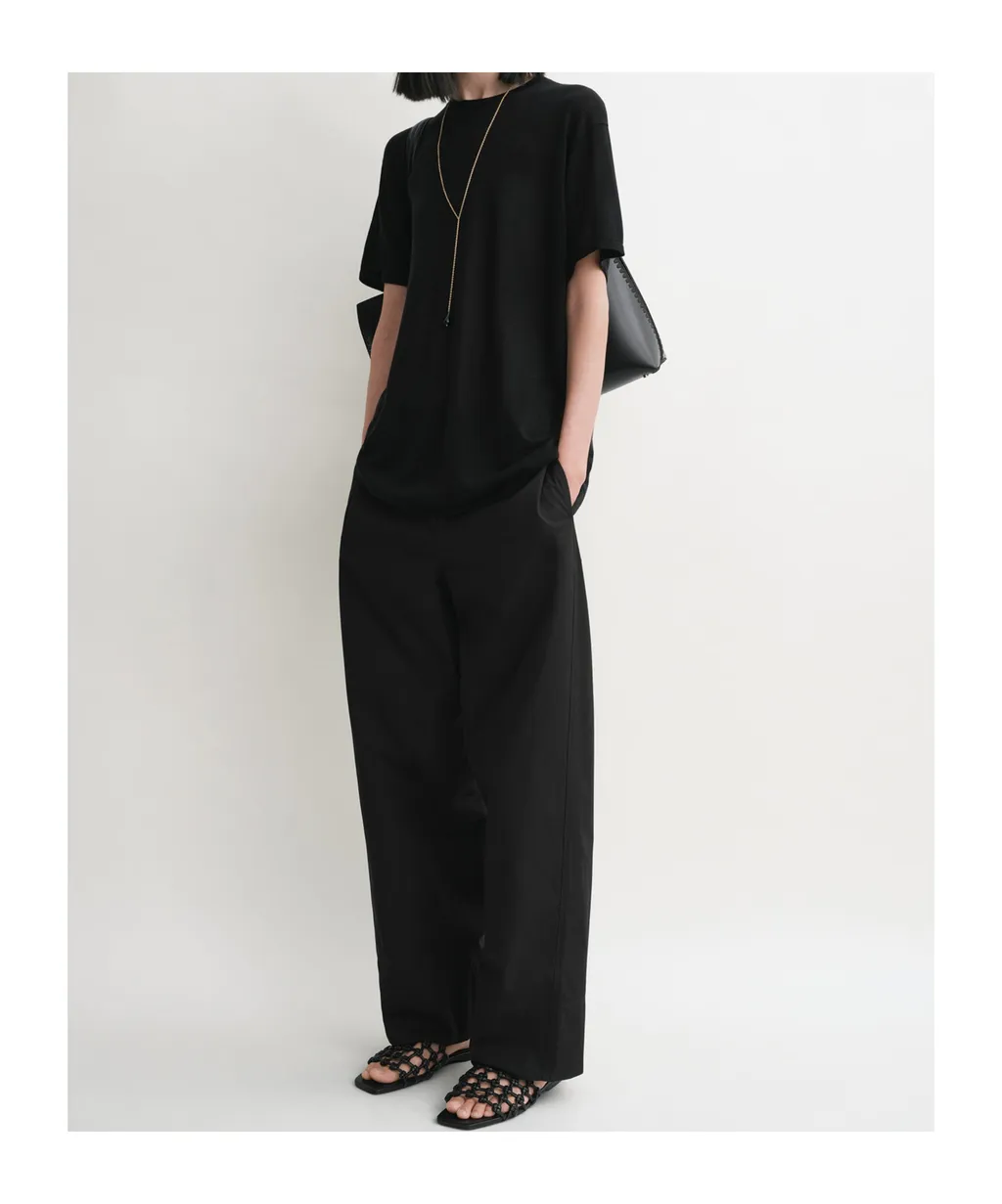 TotÊMe Twisted-Seam Straight Leg Trousers