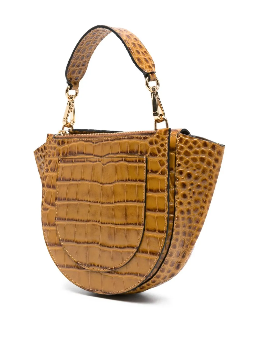 Mini Hortensia Embossed Cross-Body Bag