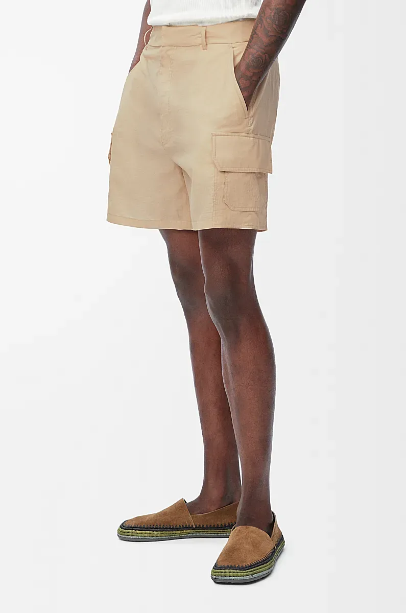 Cargo Shorts In Cotton Blend