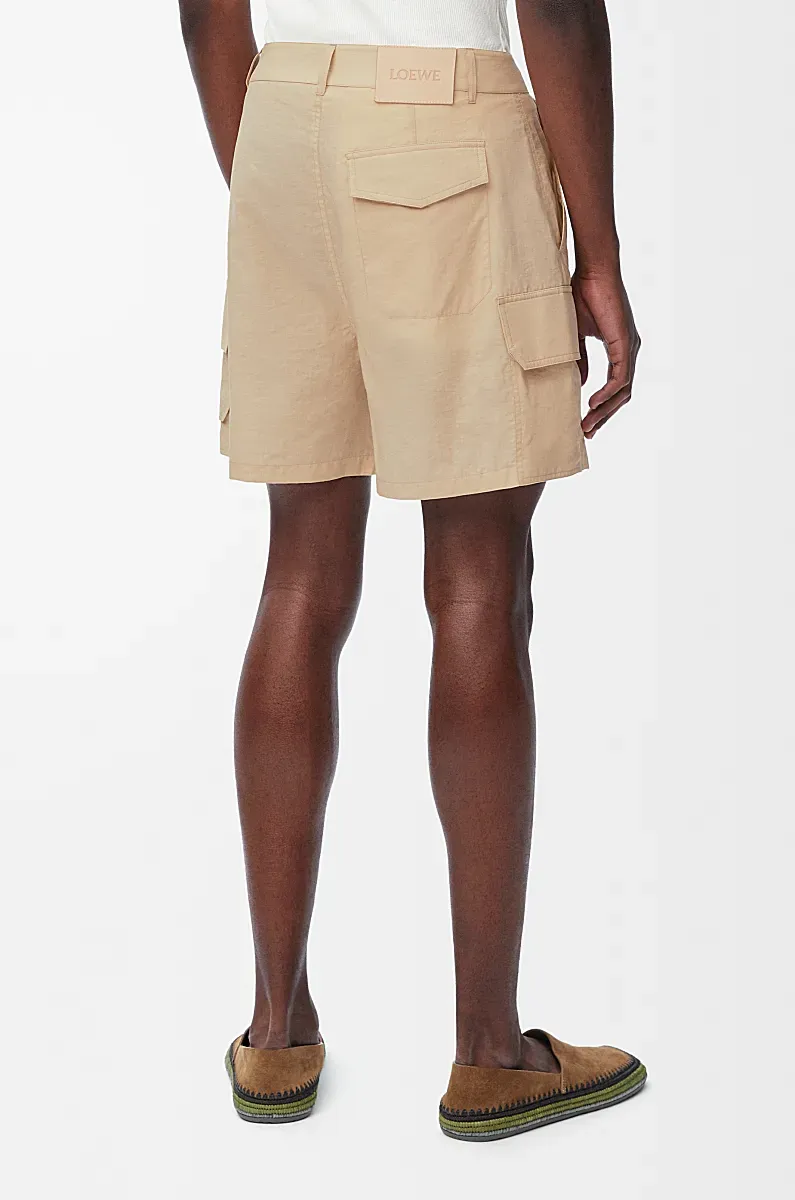 Cargo Shorts In Cotton Blend