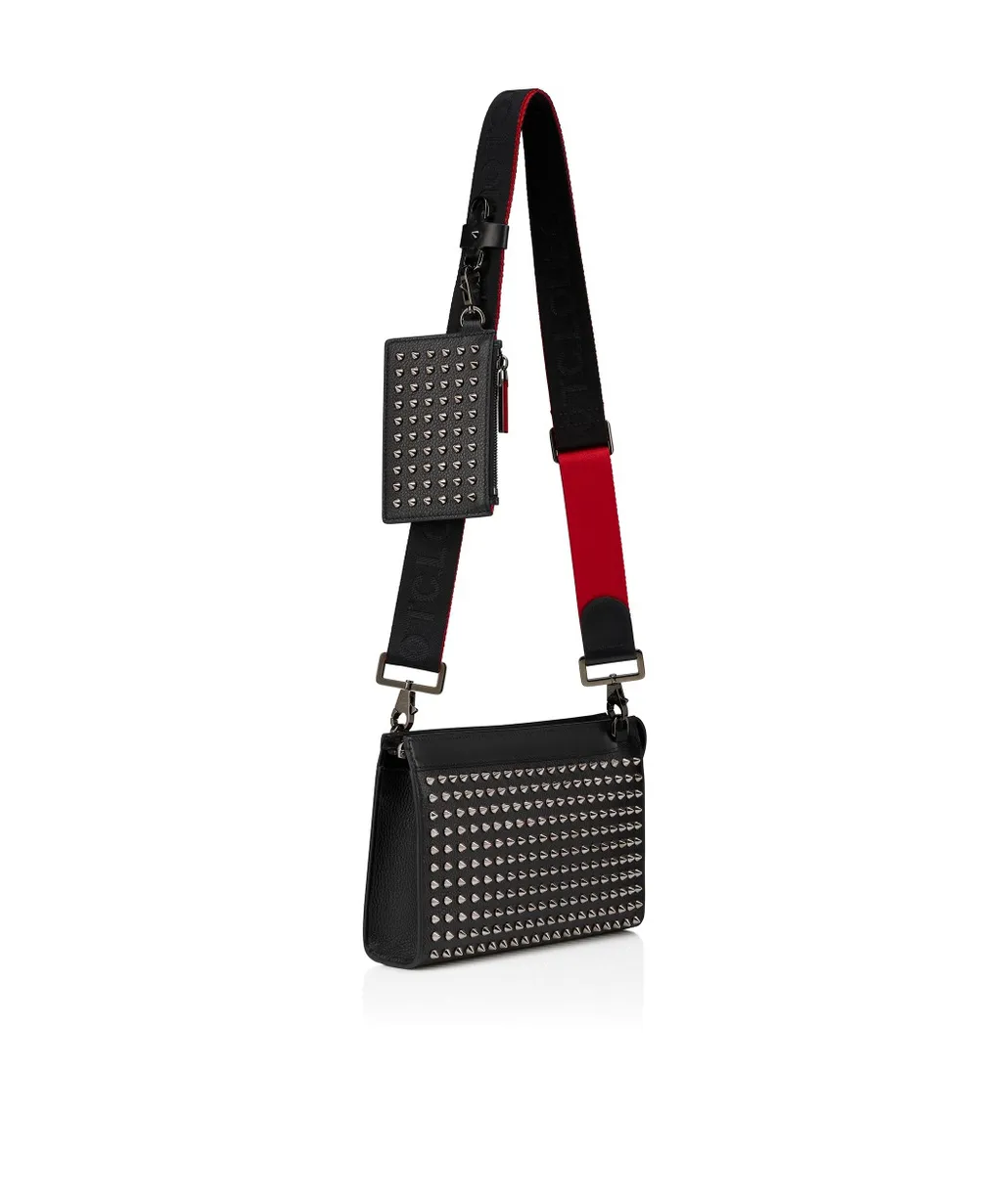 Christian Louboutin Studded Zip Clutch Bag