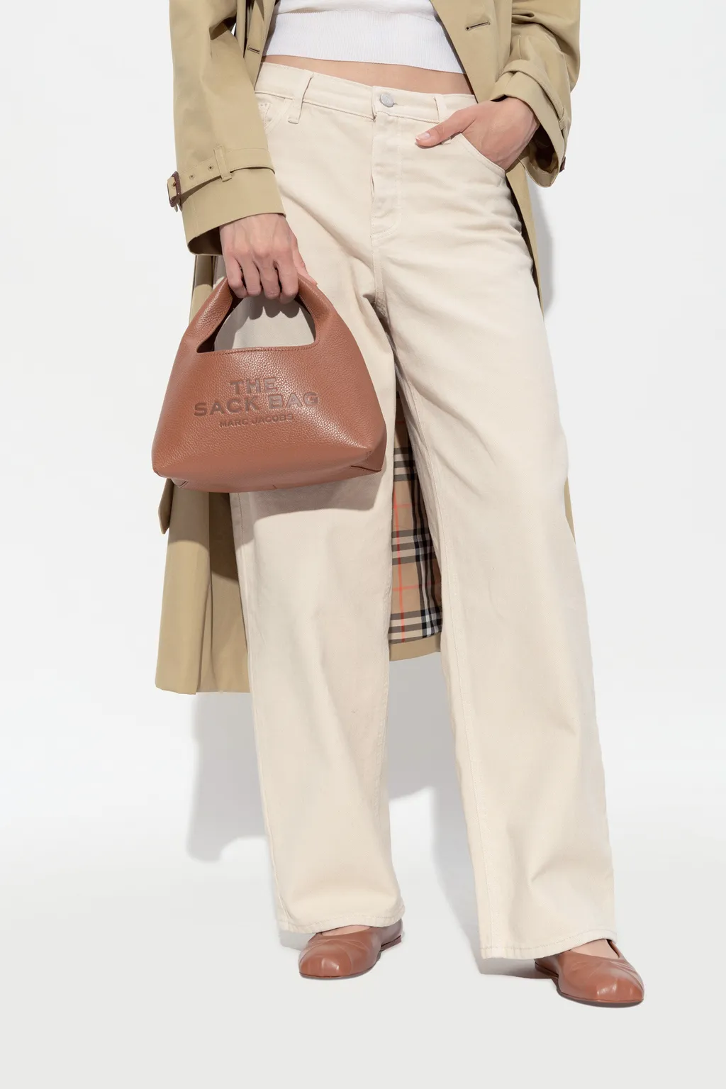 Marc Jacobs The Mini Logo Patch Sack Bag