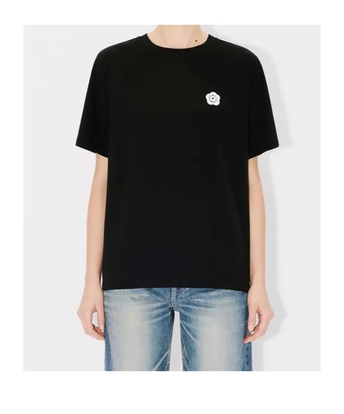 Kenzo Boke Flower Embroidered Crewneck T-Shirt