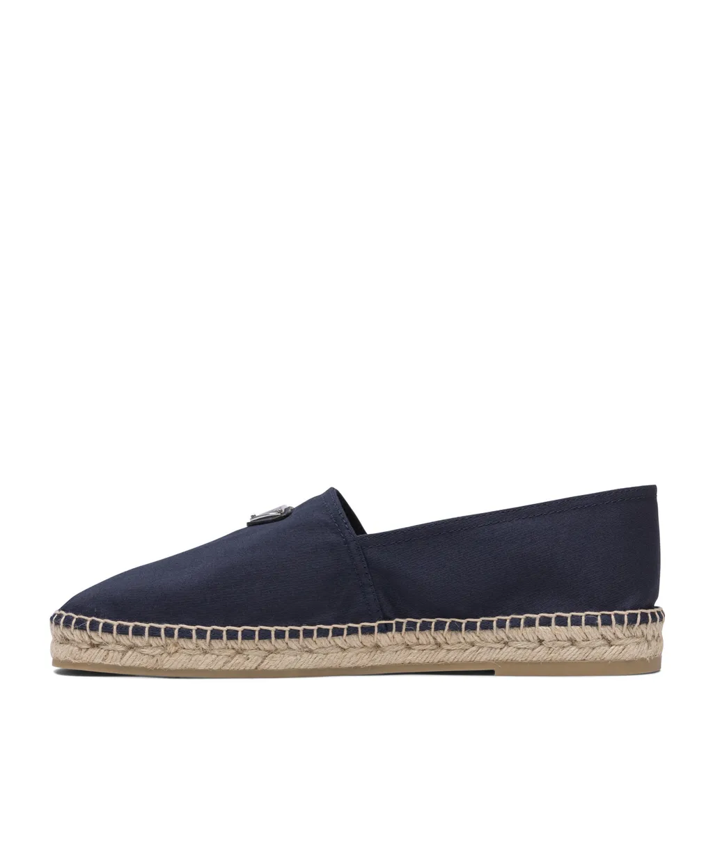 Prada Triangle-Logo Espadrilles