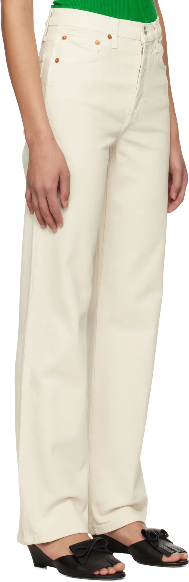 High Waist Loose Jeans