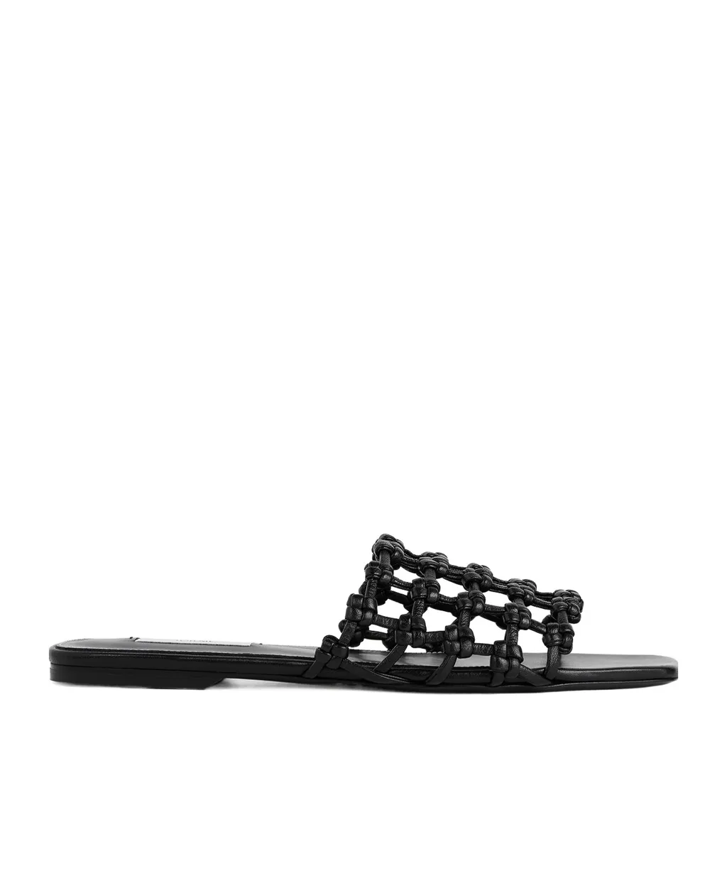 Braided Leather Sandals