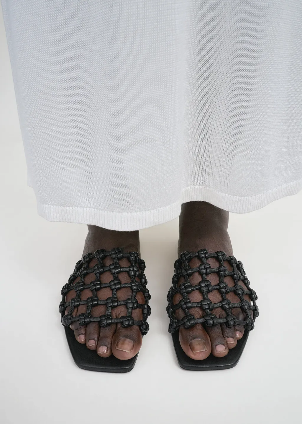 Braided Leather Sandals